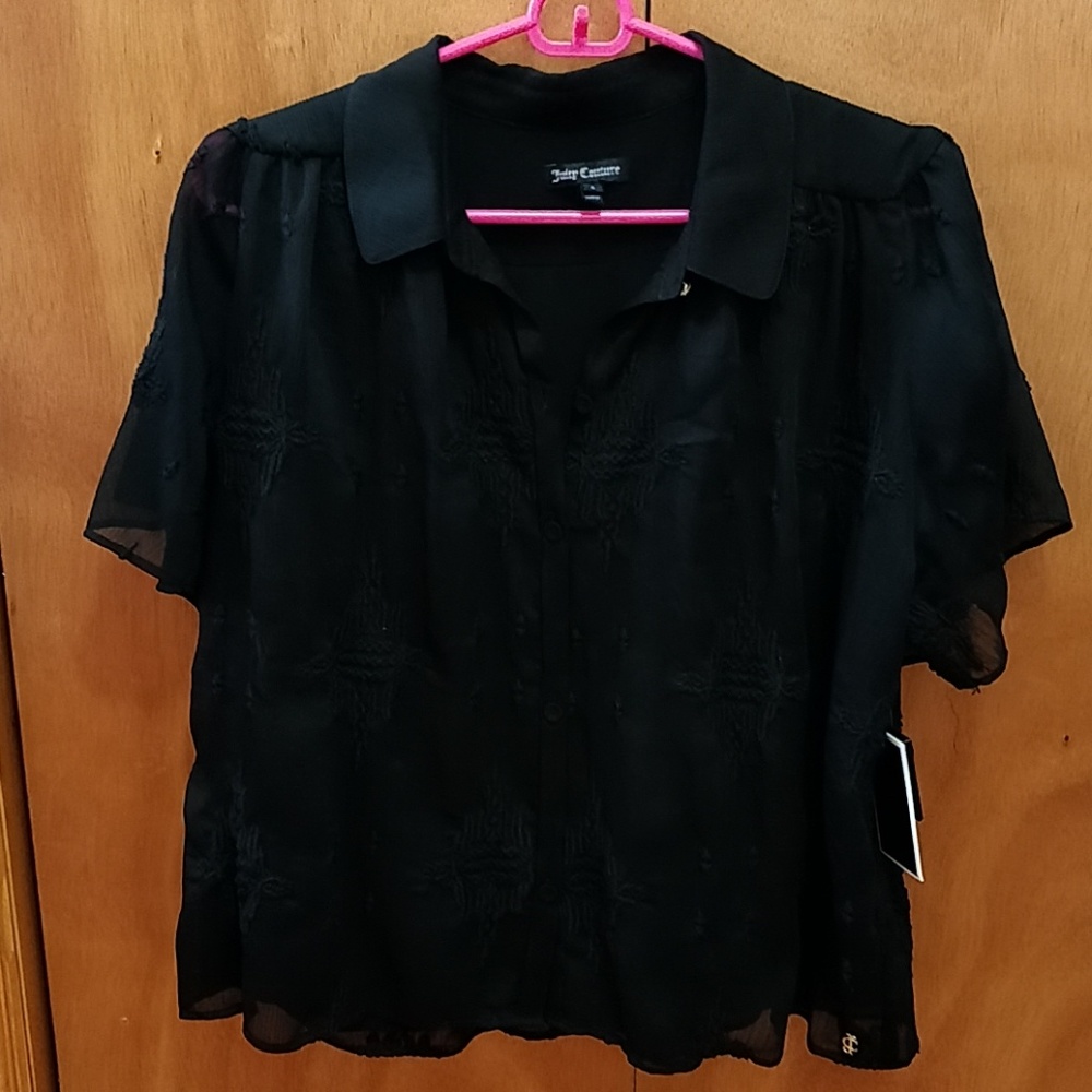 Juicy Couture Embroidered Shirt (size s)